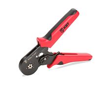 Пресс-клещи для обжима втулочных наконечников КВТ ПКВш-10 универсальные   картинка